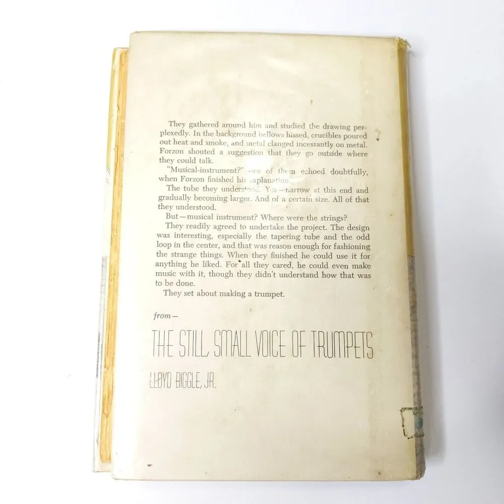 The Still, Small Voice Of Trumpets by Lloyd Biggle, Jr. Doubleday 1968 1st Ed